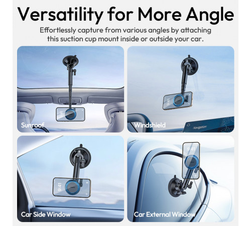 Тримач телефона Ulanzi ZJ06 Suction Cup Mount (T117)