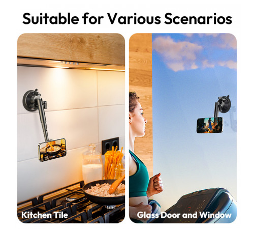 Тримач телефона Ulanzi ZJ06 Suction Cup Mount (T117)