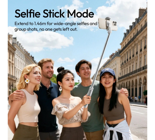 Селфі-монопод Ulanzi Ulanzi MT86 Automatic Phone Tripod(Phone Clamp,Black) (S023)