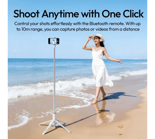 Селфі-монопод Ulanzi Ulanzi MT86 Automatic Phone Tripod(Phone Clamp,Black) (S023)