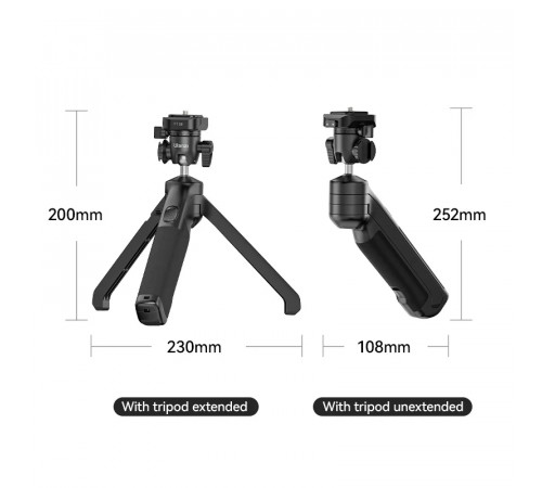 Ручка мініштатив Ulanzi TT38 One-click Opening Tripod (T070GBB1)