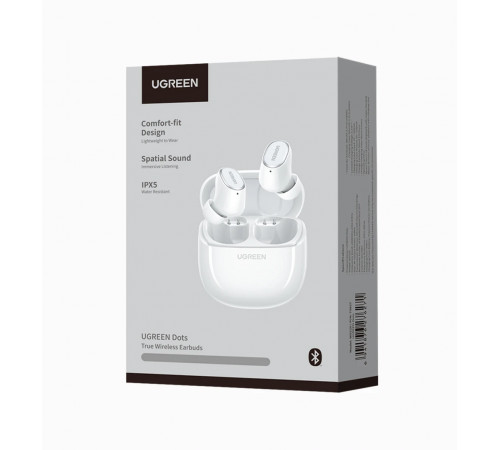 Бездротові навушники TWS UGREEN WS220 Dots White (UGR-75627)