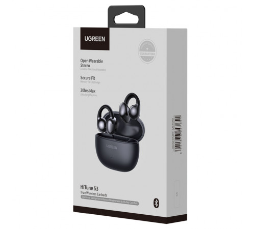 Бездротові навушники TWS UGREEN WS209 HiTune S3 True Wireless, ENC, IPX5, Black (UGR-45785)