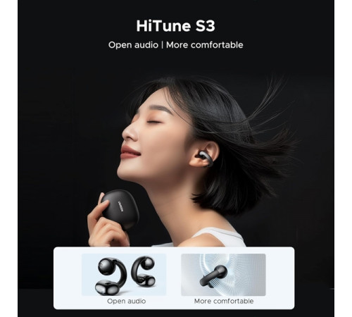 Бездротові навушники TWS UGREEN WS209 HiTune S3 True Wireless, ENC, IPX5, Black (UGR-45785)