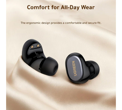 Бездротові навушники TWS UGREEN WS220 Dots Black (UGR-75628)