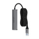 USB-хаб ACEFAST J17 USB-A  4-in-1 HUB Metal Gray (6974316285922)
