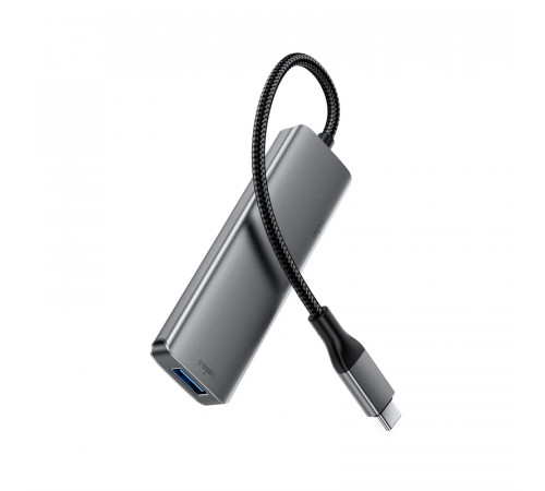 USB-хаб ACEFAST J15 USB-C 4-in-1 HUB Metal Gray (6974316285908)