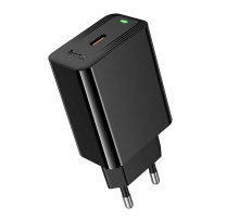 Мережевий зарядний пристрій HOCO CS93A Leader single port PD20W charger Black (6942007671064)