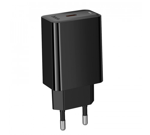 Мережевий зарядний пристрій HOCO CS93A Leader single port PD20W charger Black (6942007671064)