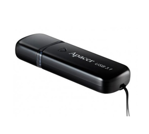 Флеш-накопичувач Apacer USB 3.2 Gen 1 AH355 64Gb Black (AP64GAH355B-1)