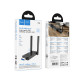 Антена Wi-Fi HOCO HI34 WiFi6 USB external dual antenna wireless network card Black (6942007659680)