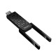 Антена Wi-Fi HOCO HI34 WiFi6 USB external dual antenna wireless network card Black (6942007659680)