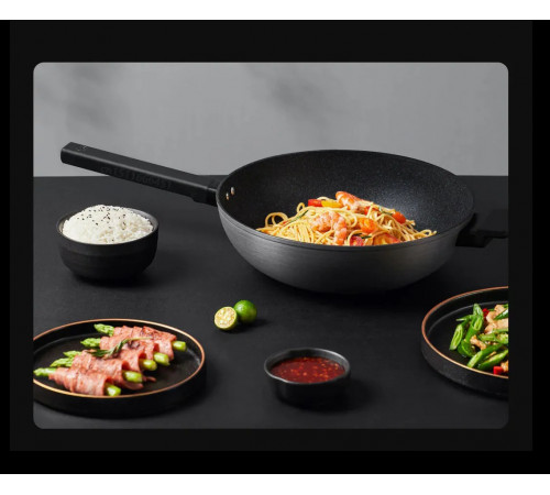 Антипригарна сковорода Xiaomi ZHIWUZHU cooking non-stick wok Mijia custom (MJCG0130)