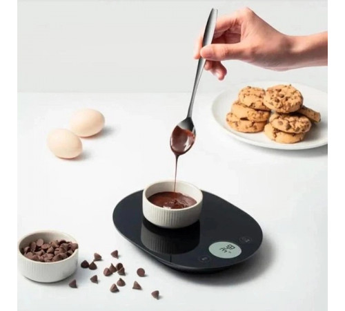 Ваги кухонні електронні Xiaomi Mijia electronic kitchen scale Black (BHR7515CN)