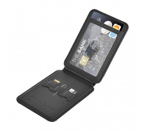 Картхолдер WIWU Mag Wallet FM MW-005 Black (6977703650488)