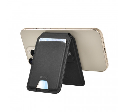 Картхолдер WIWU Mag Wallet FM MW-005 Black (6977703650488)