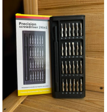 Набір викруток 24 в 1 магнітні Біти Phillips Torx Hex Precision DIY розбірний міні-чохол (240)