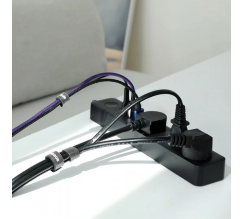 Органайзер для кабелю Baseus Circle Velcro strap 50cm Black (ACMGT-A01)