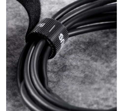 Органайзер для кабелю Baseus Circle Velcro strap 50cm Black (ACMGT-A01)