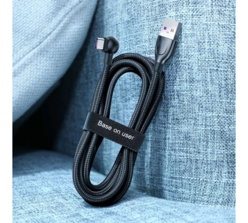 Органайзер для кабелю Baseus Circle Velcro strap 50cm Black (ACMGT-A01)