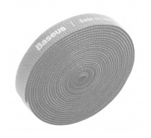 Органайзер для кабелю Baseus Colourful Circle Velcro strap 3m Gray (ACMGT-F0G)