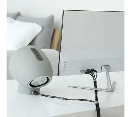 Органайзер для кабелю Baseus Colourful Circle Velcro strap 3m Gray (ACMGT-F0G)