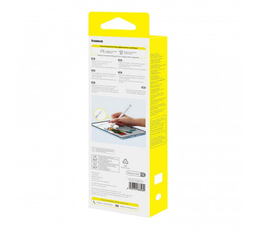 Стилус Baseus Smooth Writing III 3-in-1 Passive Stylus Non-magnetic Version Moon White (P80080804213-00)