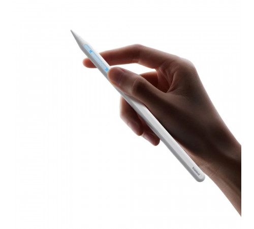 Стилус Baseus Smooth Writing PS3 Pro 360° Touch Operation Wired Charging Stylus Moon White (With Type-C*1 Cable and Tip*1) (B0004A01)