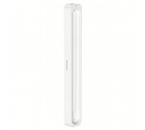 Кейс для зарядки стилуса Baseus Smooth Writing Stylus Wireless Charging Case Moon White (With Simple Charging Cable Type-C 3A 0.3m) (P80015907213-00)