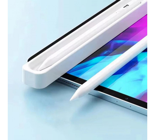 Кейс для зарядки стилуса Baseus Smooth Writing Stylus Wireless Charging Case Moon White (With Simple Charging Cable Type-C 3A 0.3m) (P80015907213-00)