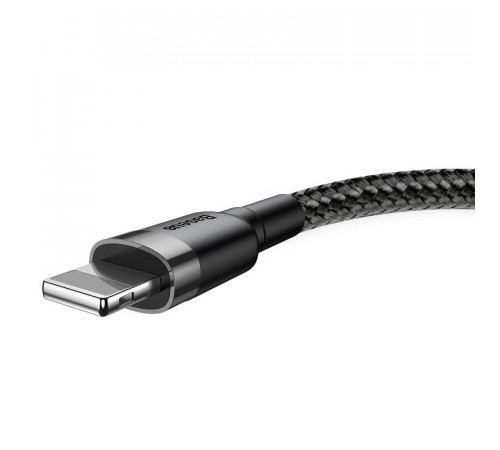 Кабель Baseus Cafule Cable USB For iP 2A 3m Gray+Black (CALKLF-RG1)