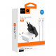 Мережевий зарядний пристрій з кабелем WUW-T81L PD 20W USB C fast charger +USB C to Lightning cable kit (6972573335503)