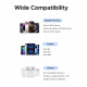 Мережевий зарядний пристрій з кабелем UGREEN X517 25W USB-C GaN Fast Charger Set EU+1M CC Cable black (UGR-75103)