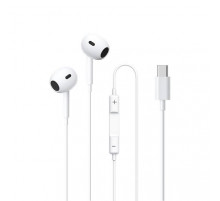 Дротові навушники  "REMAX Wired Earphones for Music and Call  RM-570/a/i" typec-White (6954851234678)