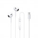 Дротові навушники  "REMAX Wired Earphones for Music and Call  RM-570/a/i" typec-White (6954851234678)