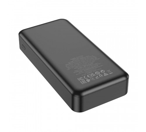 Зовнішній акумулятор HOCO J102A Cool figure PD20W+QC3.0 power bank(20000mAh) Black (6931474783622)