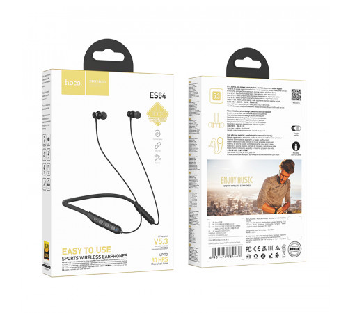 Навушники Hoco ES64 Easy Sound sports