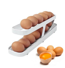 Полиця для яєць Автоматична полиця для яєць, що прокручується EGG RACK 568 (80)