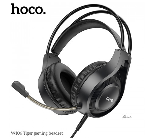 Навушники комп'ютерні дротові Hoco W106 Tiger gaming headset