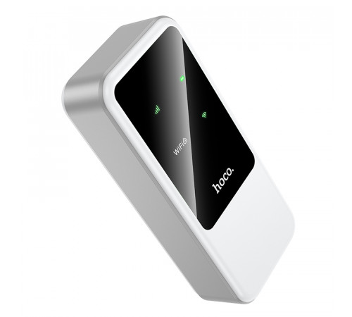 Мобільний роутер HOCO HI42 Mobile portable WiFi(Europe Asia and Africa) White (6942007666855)