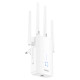 Ретранслятор Wi-Fi HOCO HI35 WiFi4 repeater White (6942007662918)