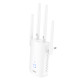 Ретранслятор Wi-Fi HOCO HI35 WiFi4 repeater White (6942007662918)