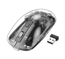 Миша HOCO GM29 Mysterious dual-mode silent wireless mouse Dark Night Black (6942007626385)