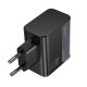 Мережевий зарядний пристрій HOCO CS75A Star Speed PD70W(2C1A) charger midnight black (6942007653862)
