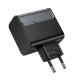 Мережевий зарядний пристрій HOCO CS75A Star Speed PD70W(2C1A) charger midnight black (6942007653862)
