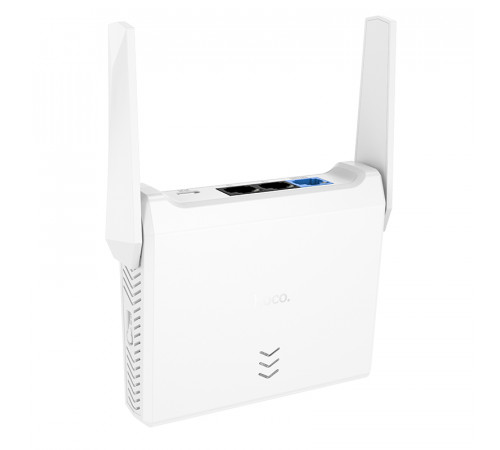 Маршрутизатор HOCO HI36 WiFi4 wireless router White (6942007669580)