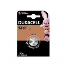Батарейка Duracell CR2430 3V літієва (1шт) (5000394030398)