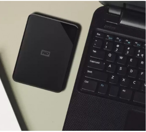 Зовнішній жорсткий диск PHD External 2.5'' WD USB 3.2 Gen1 Elements AE 5Tb Black (WDBEBA0050BBK-WESN)