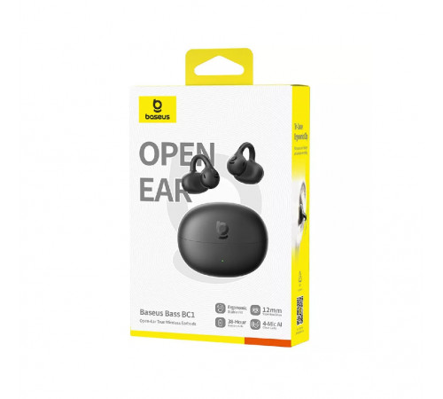 Бездротові навушники TWS Baseus Bass BC1 Open-Ear Black (A0102400)