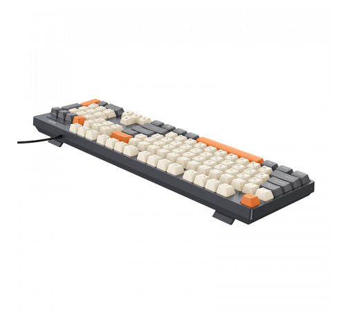 Клавіатура HOCO GM61 Murphy 3-color wired keyboard(Ukrainian version) star gray (6942007678940)